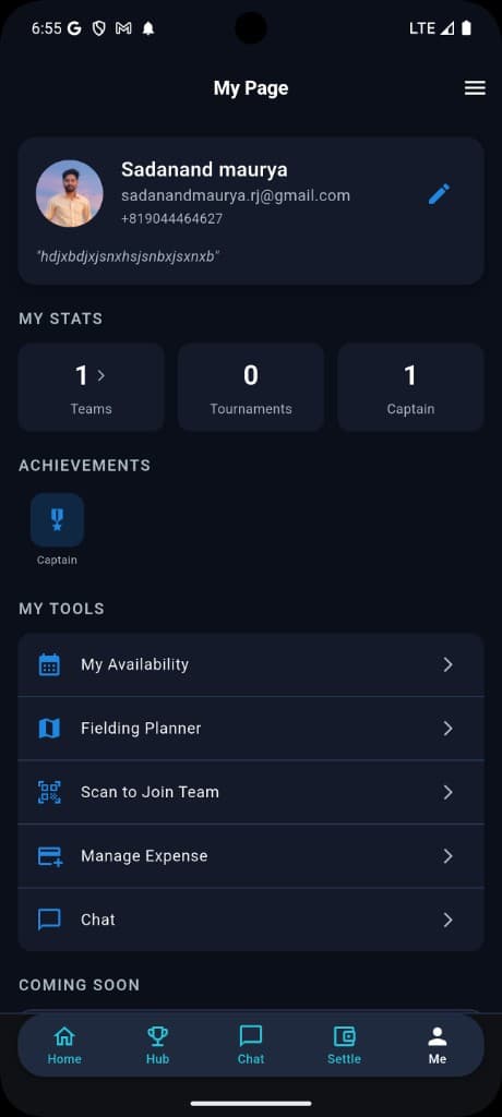 Settle — pay and receive balances