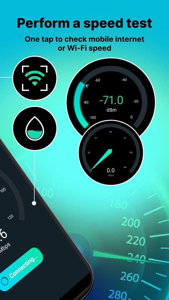 History of past speed tests